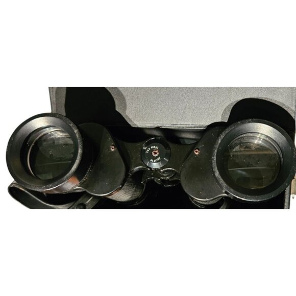Vintage TRAQ 7x35 Binoculars W/Case & Strap - Picture 3 of 7